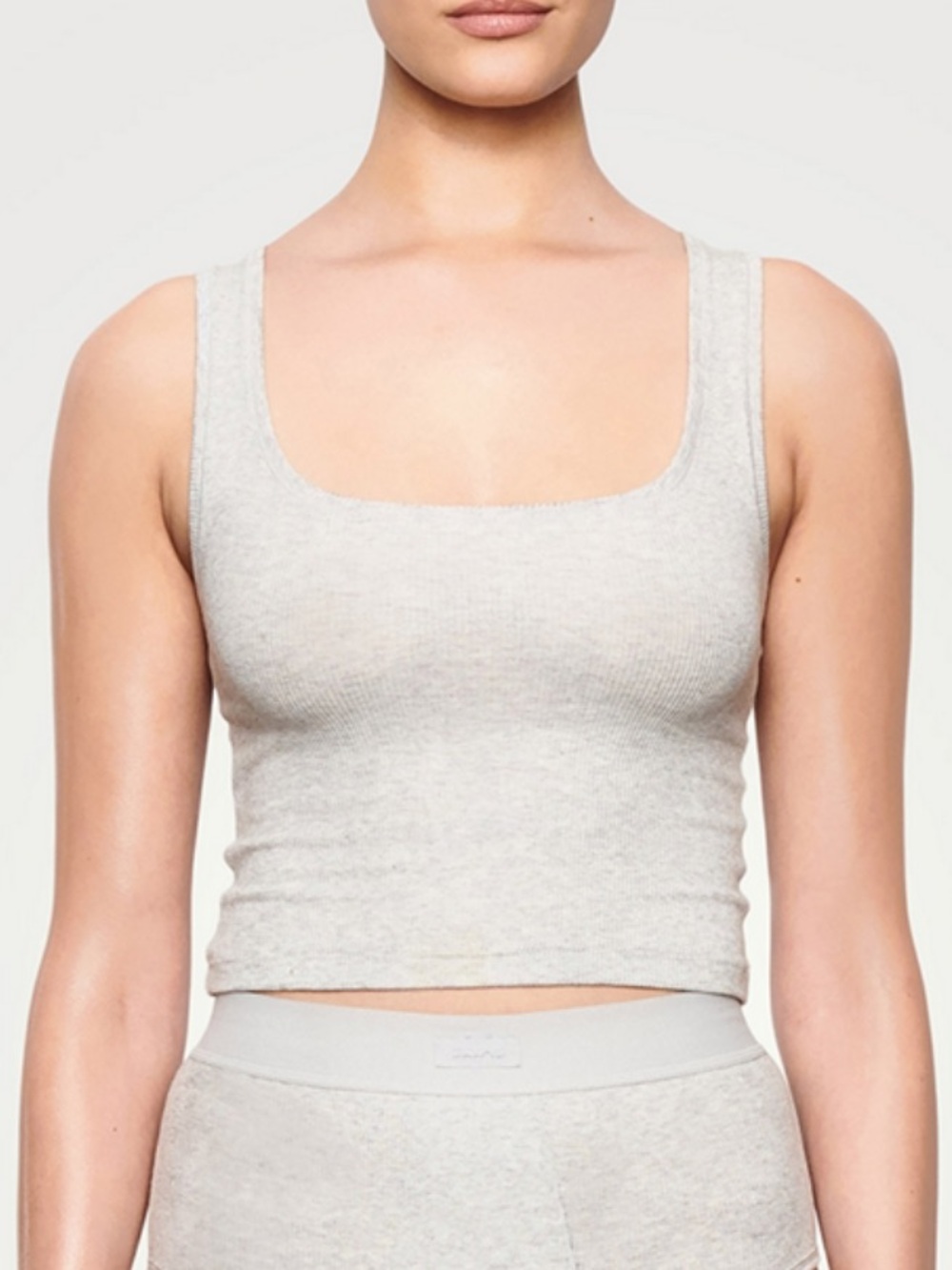 Skims cotton rib tank top - Picture 2 of 2